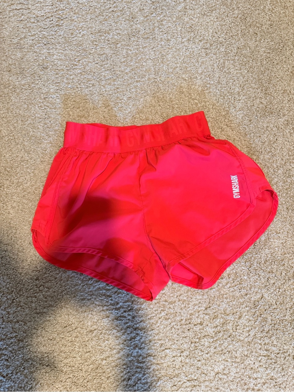 Gymshark Red Women’s Running Shorts